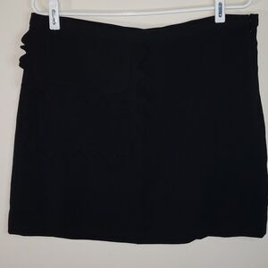 Victoria Beckham for Target Black Mini Skirt,  Size Large